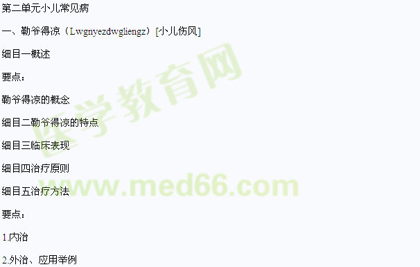 2013年中醫(yī)(狀醫(yī))執(zhí)業(yè)助理醫(yī)師壯醫(yī)兒科學(具有規(guī)定學歷)