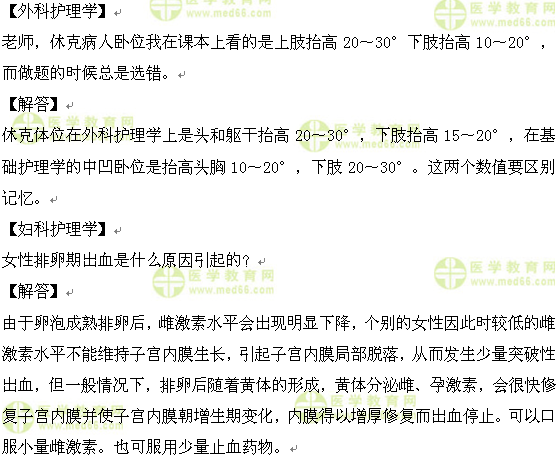 醫(yī)學教育網(wǎng)初級護師:《答疑周刊》2017年第4期