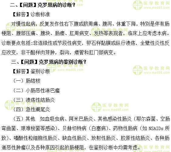 內(nèi)科主治醫(yī)師考試:《答疑周刊》2018年第18期