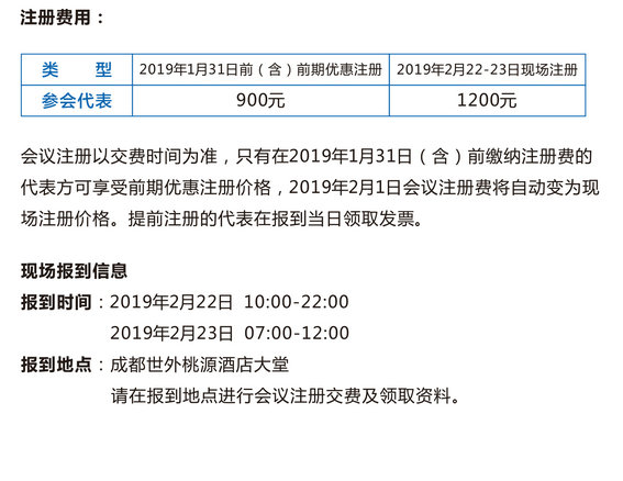 第四屆全國(guó)骨科康復(fù)學(xué)術(shù)交流大會(huì)注冊(cè)費(fèi)用