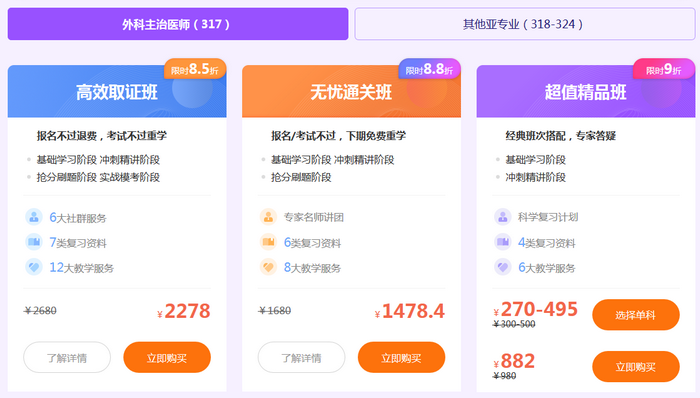 2019外科主治醫(yī)師查成績期福利來襲！