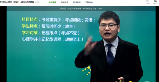 公衛(wèi)助理醫(yī)師醫(yī)學(xué)心理學(xué)免費試聽 公衛(wèi)助理醫(yī)師醫(yī)學(xué)心理學(xué)免費試聽