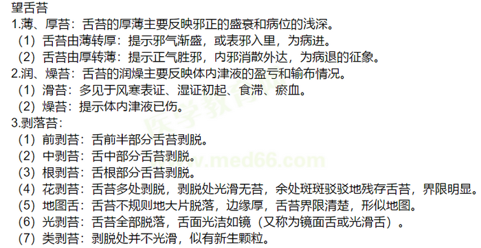 望舌苔 望舌苔