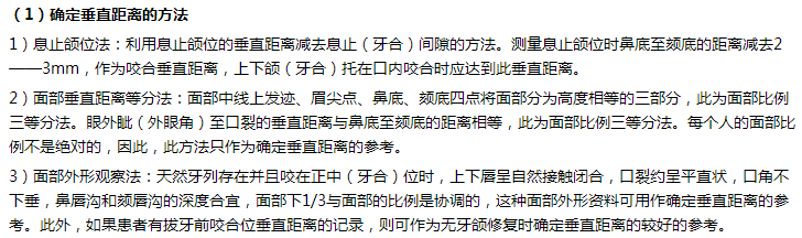 頜位關(guān)系確定 頜位關(guān)系確定