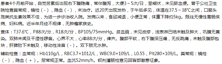 腸結(jié)核 腸結(jié)核