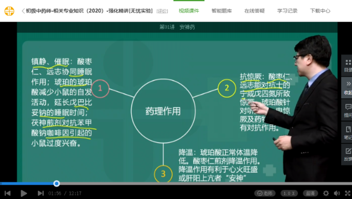 安神藥的主要藥理作用 安神藥的主要藥理作用