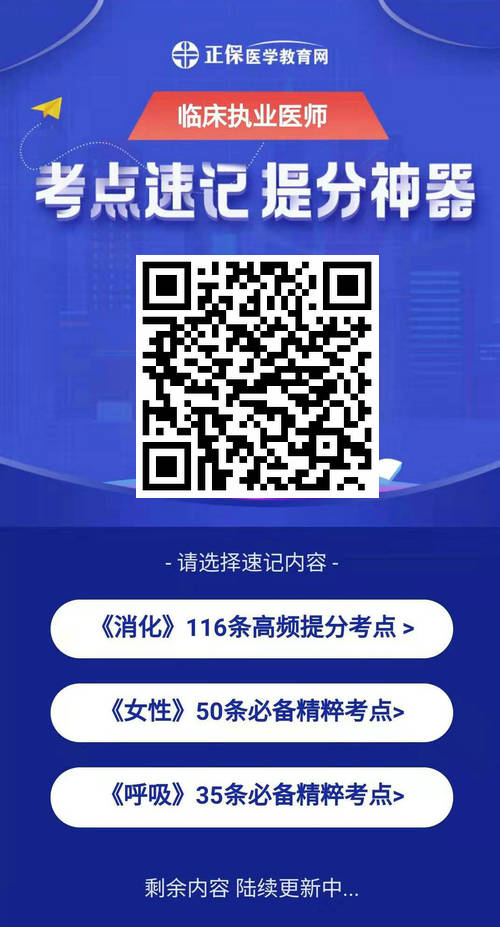 臨床執(zhí)業(yè)醫(yī)師考前**神器 臨床執(zhí)業(yè)醫(yī)師考前**神器
