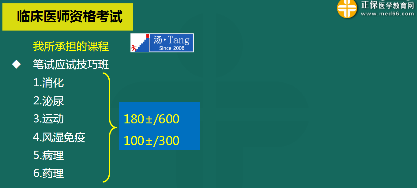 臨床執(zhí)業(yè)醫(yī)師課程 臨床執(zhí)業(yè)醫(yī)師課程