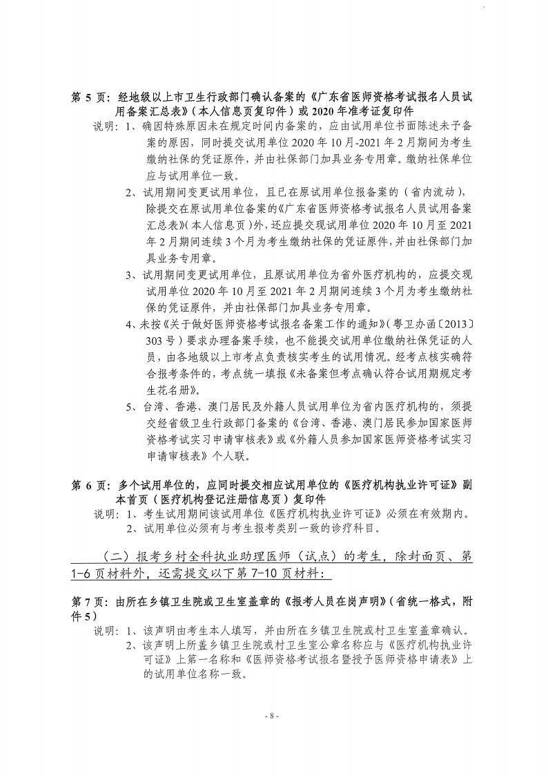 粵醫(yī)考辦202101關(guān)于做好2021年我省醫(yī)師資格考試報(bào)名等有關(guān)工作的通知_07 粵醫(yī)考辦202101關(guān)于做好2021年我省醫(yī)師資格考試報(bào)名等有關(guān)工作的通知_07