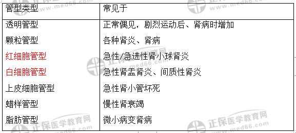 管型尿(助理不涉及) 管型尿(助理不涉及)