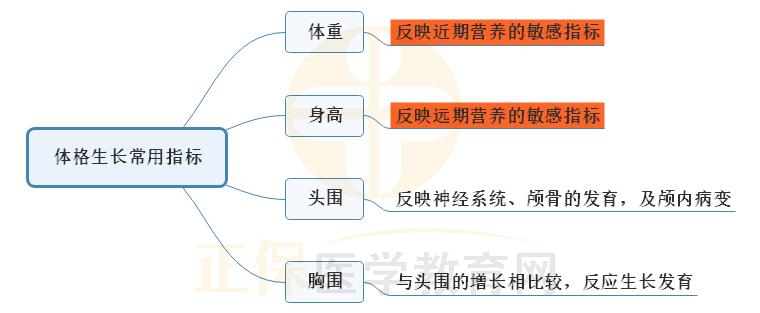 3.體格生長(zhǎng)常用指標(biāo)的思維導(dǎo)圖 3.體格生長(zhǎng)常用指標(biāo)的思維導(dǎo)圖