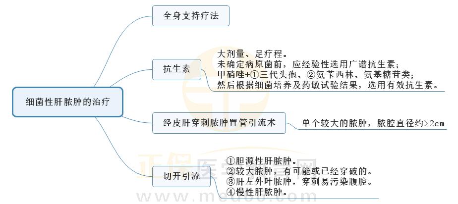 6.細菌性肝膿腫的治療 6.細菌性肝膿腫的治療