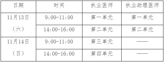 山西忻州二試考試時間 山西忻州二試考試時間