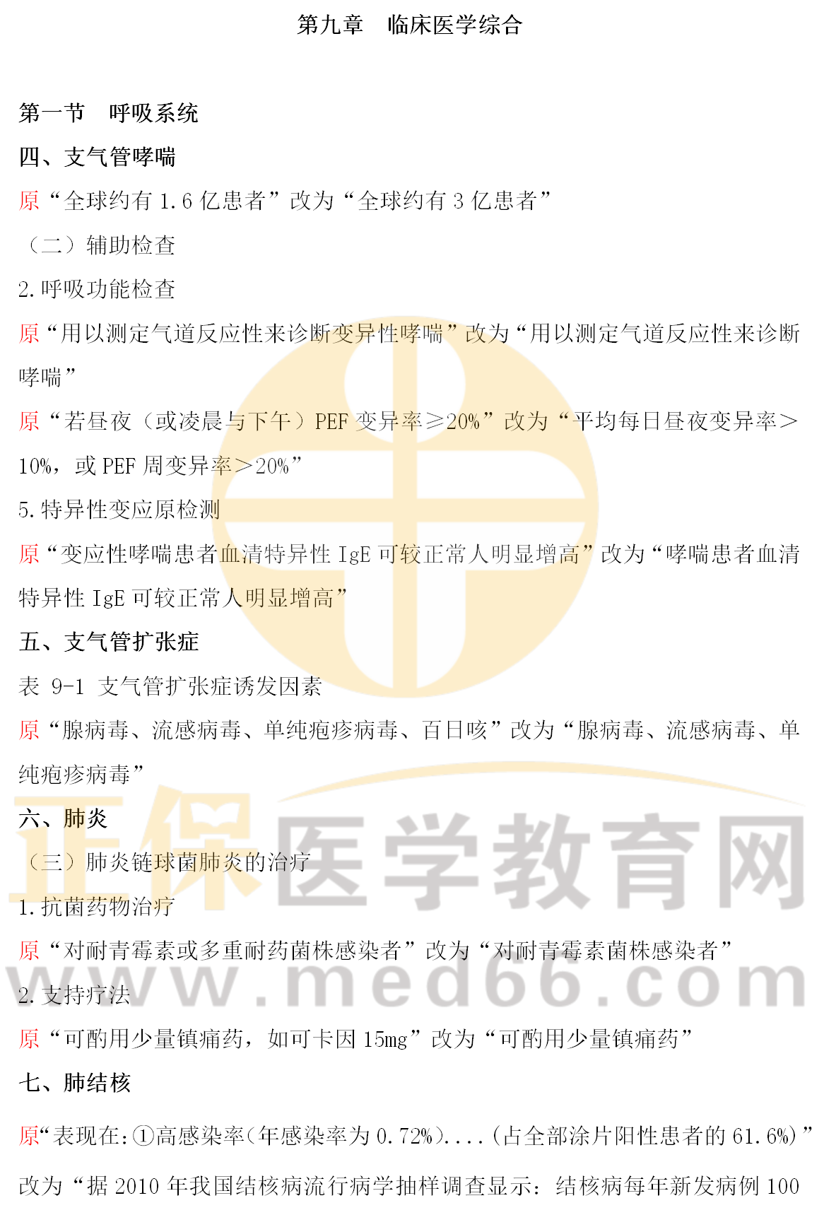 《2022口腔執(zhí)業(yè)醫(yī)師資格考試醫(yī)學(xué)綜合指導(dǎo)用書》變動匯總_11 《2022口腔執(zhí)業(yè)醫(yī)師資格考試醫(yī)學(xué)綜合指導(dǎo)用書》變動匯總_11