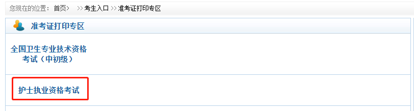 準考證打印 準考證打印