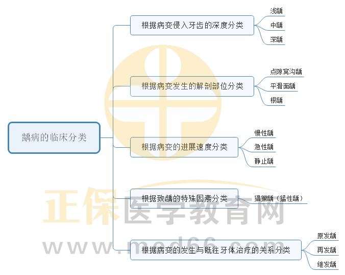 3.齲病的臨床分類 3.齲病的臨床分類