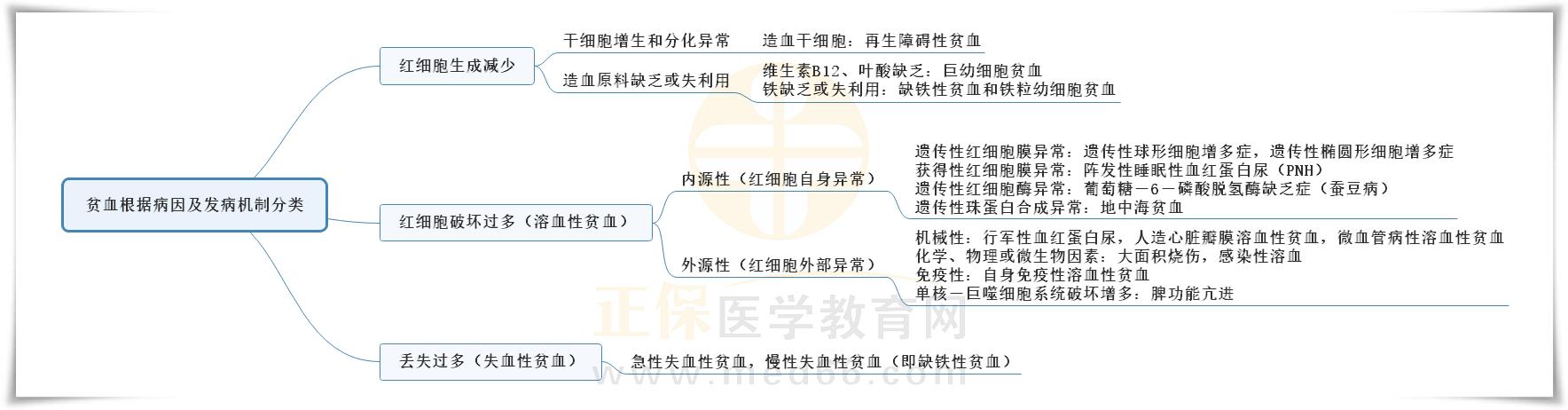 1.貧血根據(jù)病因及發(fā)病機制分類思維導(dǎo)圖 1.貧血根據(jù)病因及發(fā)病機制分類思維導(dǎo)圖