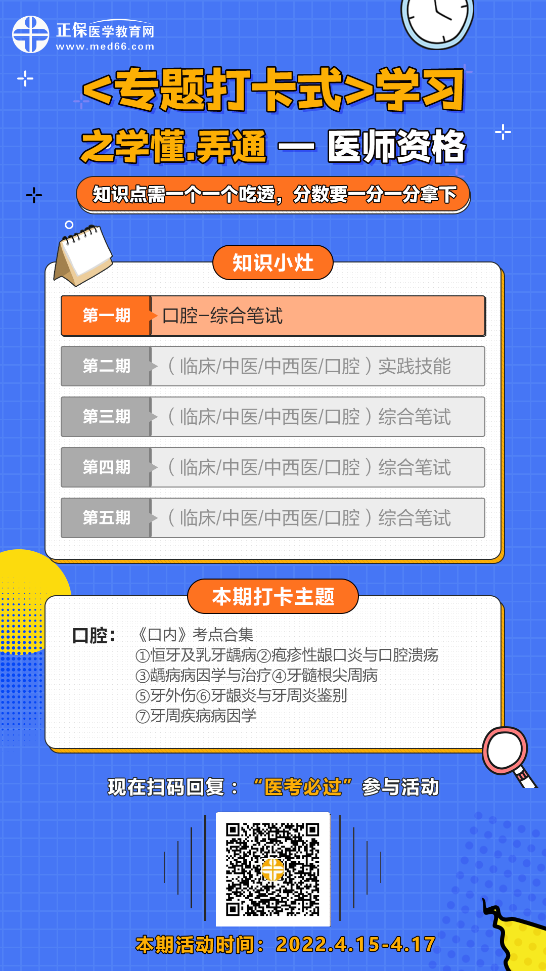 第一期:口腔(有二維碼) 第一期:口腔(有二維碼)