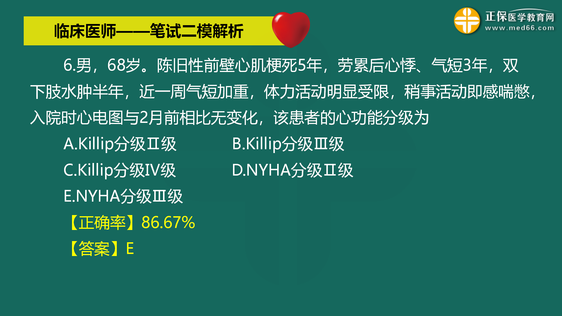直播:2022年臨床醫(yī)師-筆試二模解析直播-馬蘊(yùn)琦 (6) 直播:2022年臨床醫(yī)師-筆試二模解析直播-馬蘊(yùn)琦 (6)