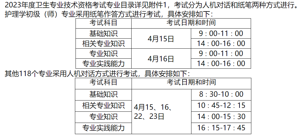 考試時(shí)間 考試時(shí)間