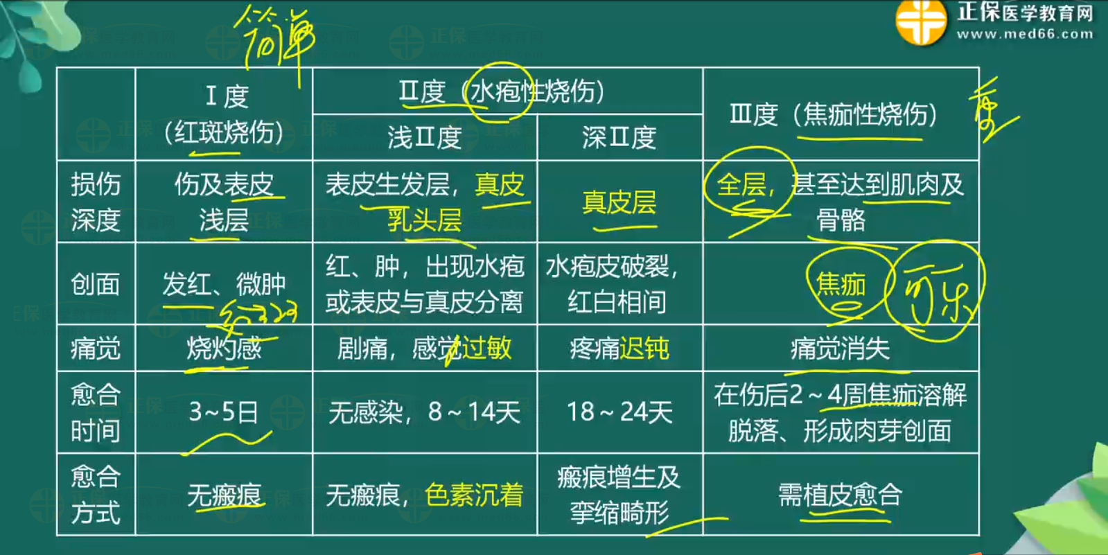 意外-熱燒傷知識點-3 意外-熱燒傷知識點-3
