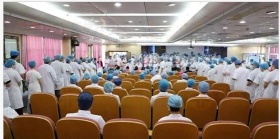 上千名考生在口腔醫(yī)院參加2023年國(guó)家醫(yī)師資格考試實(shí)踐技能考試 上千名考生在口腔醫(yī)院參加2023年國(guó)家醫(yī)師資格考試實(shí)踐技能考試