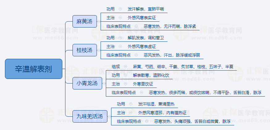 1.辛溫解表劑 1.辛溫解表劑