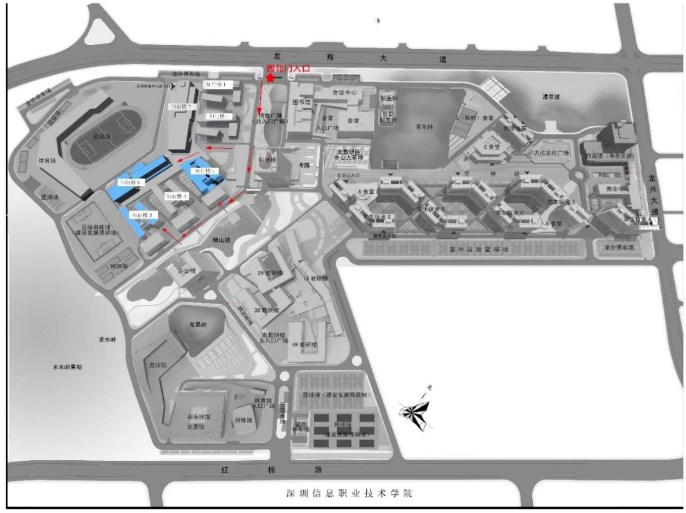 醫(yī)學綜合考場位置圖 醫(yī)學綜合考場位置圖