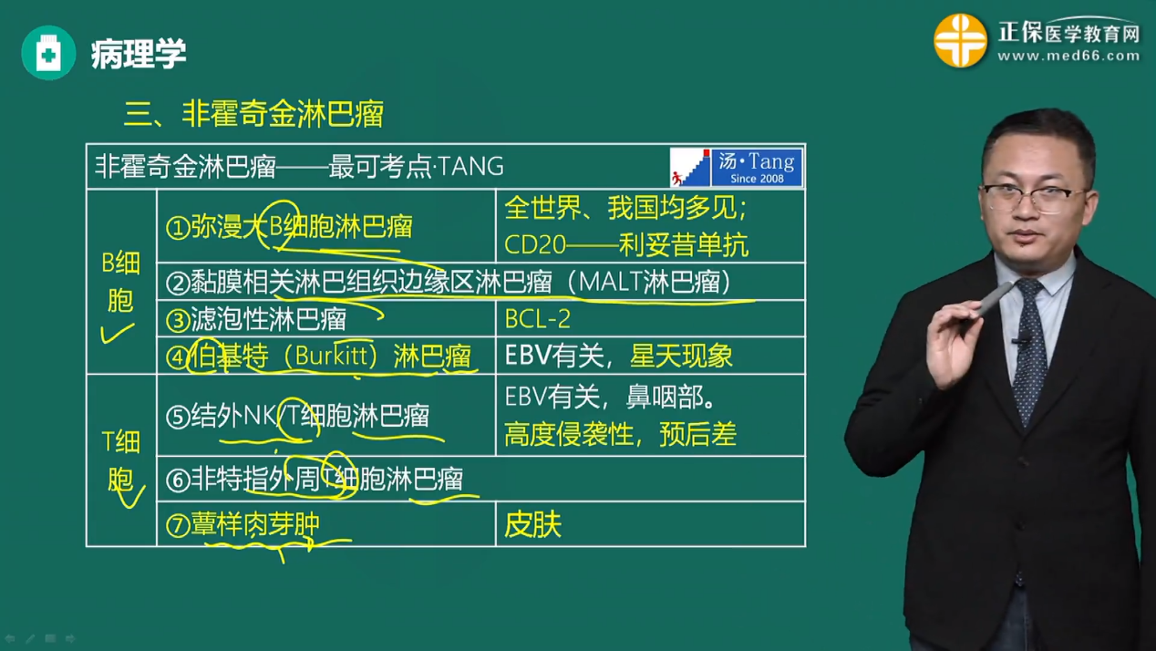 2023臨床執(zhí)業(yè)醫(yī)師考試考點7:淋巴瘤 2023臨床執(zhí)業(yè)醫(yī)師考試考點7:淋巴瘤