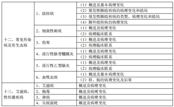 2024臨床執(zhí)業(yè)醫(yī)師考試大綱-病理學5 2024臨床執(zhí)業(yè)醫(yī)師考試大綱-病理學5