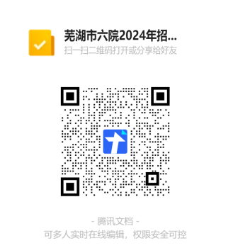 蕪湖市第六人民醫(yī)院2024年度招聘編外工作人員7人碼 蕪湖市第六人民醫(yī)院2024年度招聘編外工作人員7人碼