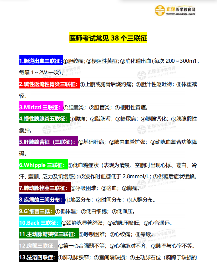 38個三聯(lián)征 38個三聯(lián)征